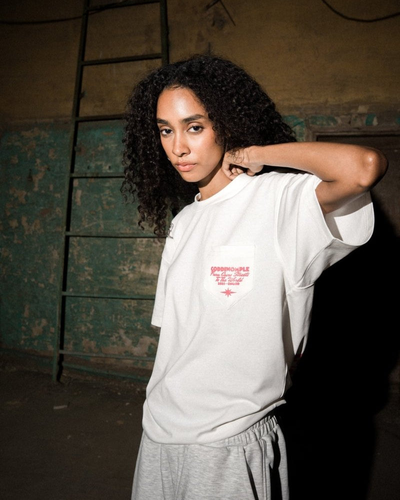 PURPOSE WHITE TEE - CODDIWOMPLE