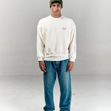 P+W WHITE CREWNECK - CODDIWOMPLE