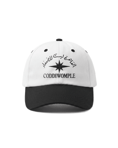 QAHERA 2-TONE BLACK/WHITE CAP - CODDIWOMPLE