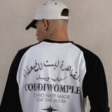 QAHERA 2-TONE BLACK/WHITE CAP - CODDIWOMPLE