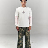 QUARTZ WHITE LONG SLEEVE TEE - CODDIWOMPLE