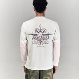 QUARTZ WHITE LONG SLEEVE TEE - CODDIWOMPLE