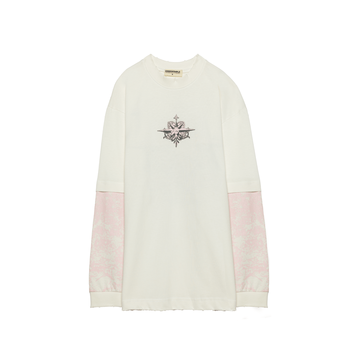 QUARTZ WHITE LONG SLEEVE TEE - CODDIWOMPLE