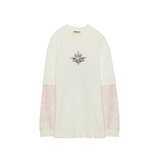 QUARTZ WHITE LONG SLEEVE TEE - CODDIWOMPLE