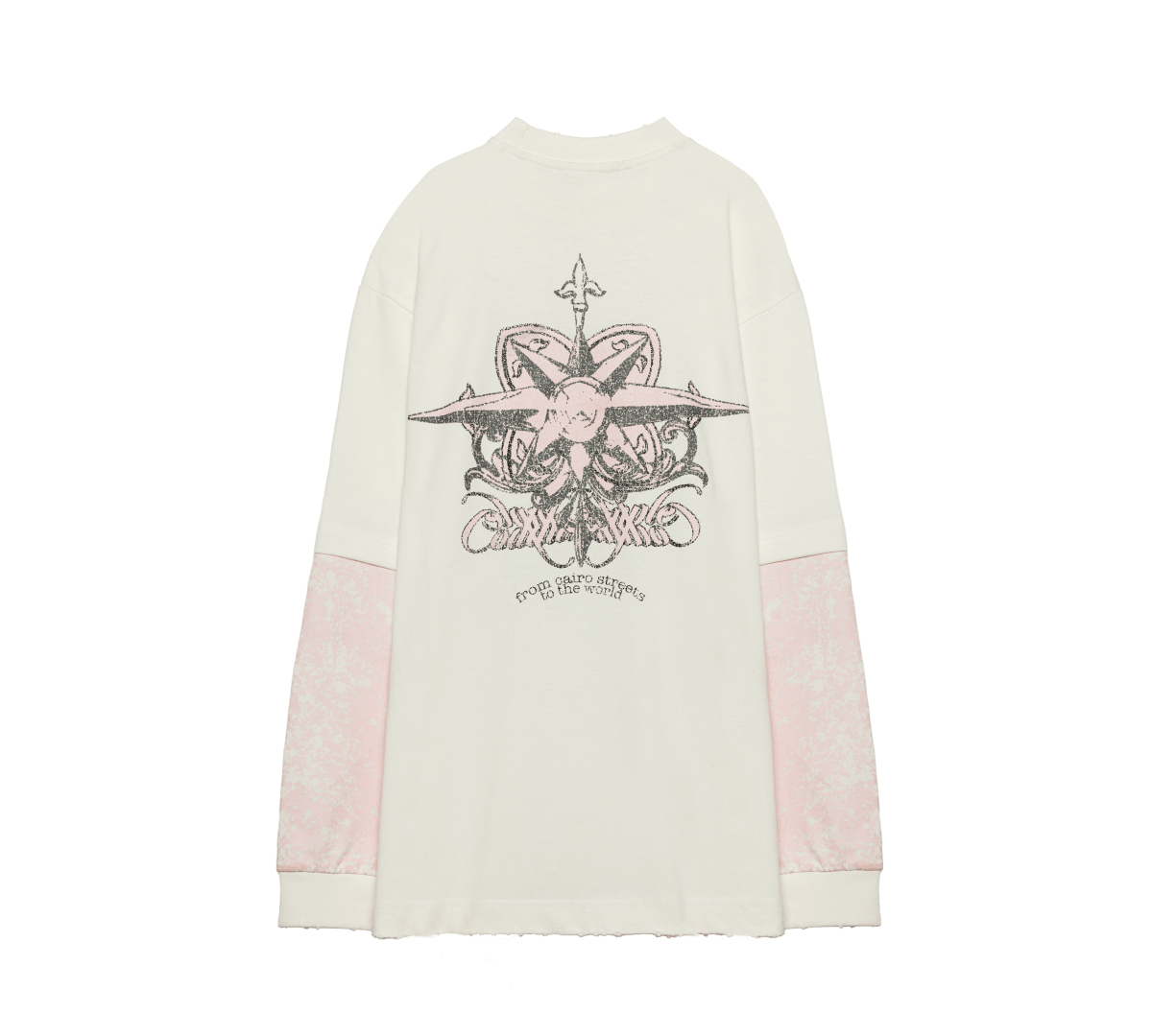 QUARTZ WHITE LONG SLEEVE TEE - CODDIWOMPLE