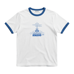 RADIO WHITE RINGER TEE - CODDIWOMPLE