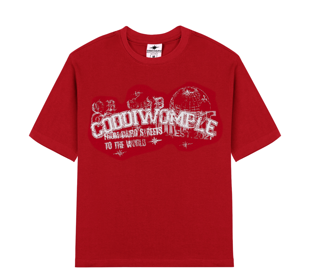 RED RIOT TEE - CODDIWOMPLE