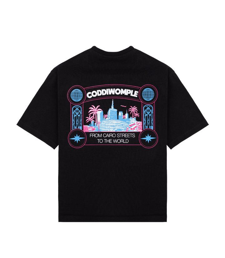 RETRO CITY BLACK TEE