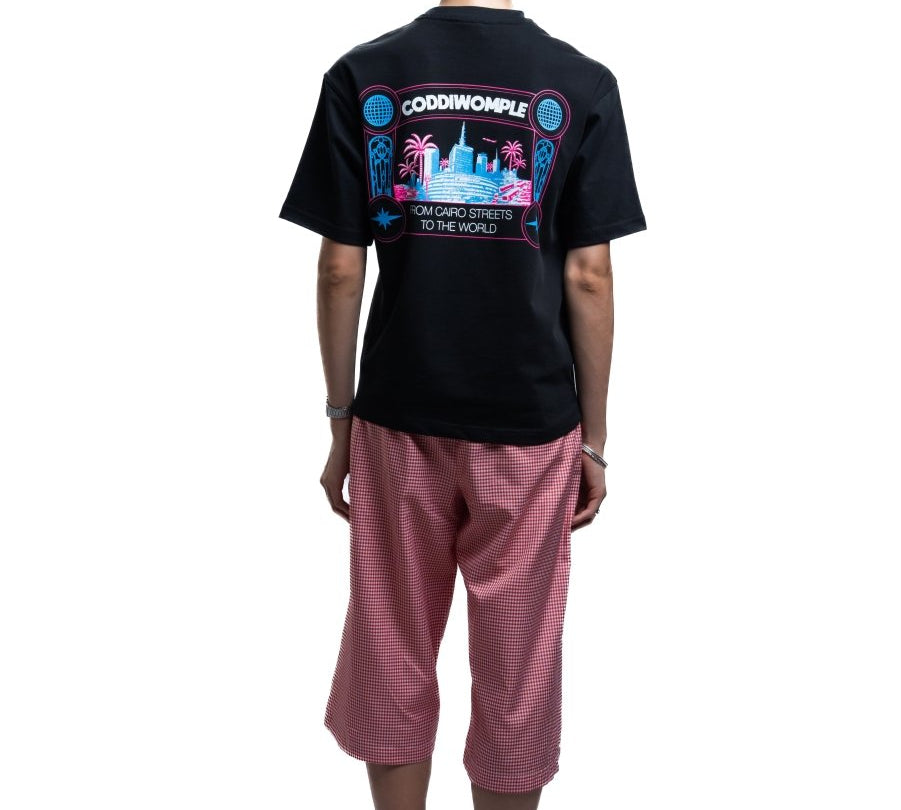 RETRO CITY BLACK TEE - CODDIWOMPLE