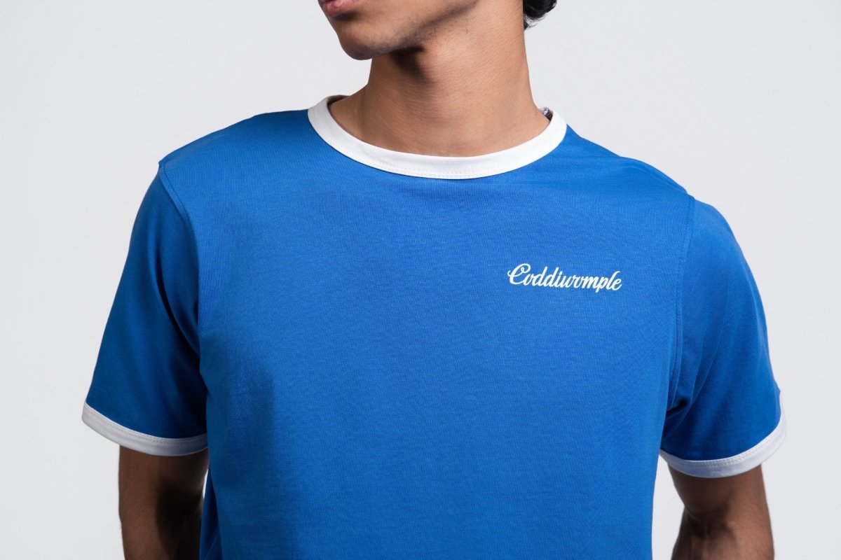 ROYAL BLUE RINGER TEE - CODDIWOMPLE