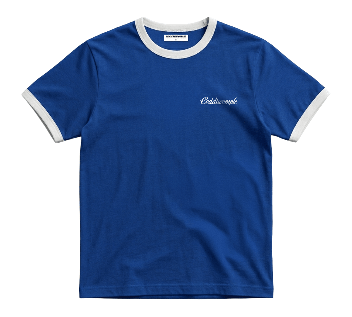 ROYAL BLUE RINGER TEE - CODDIWOMPLE