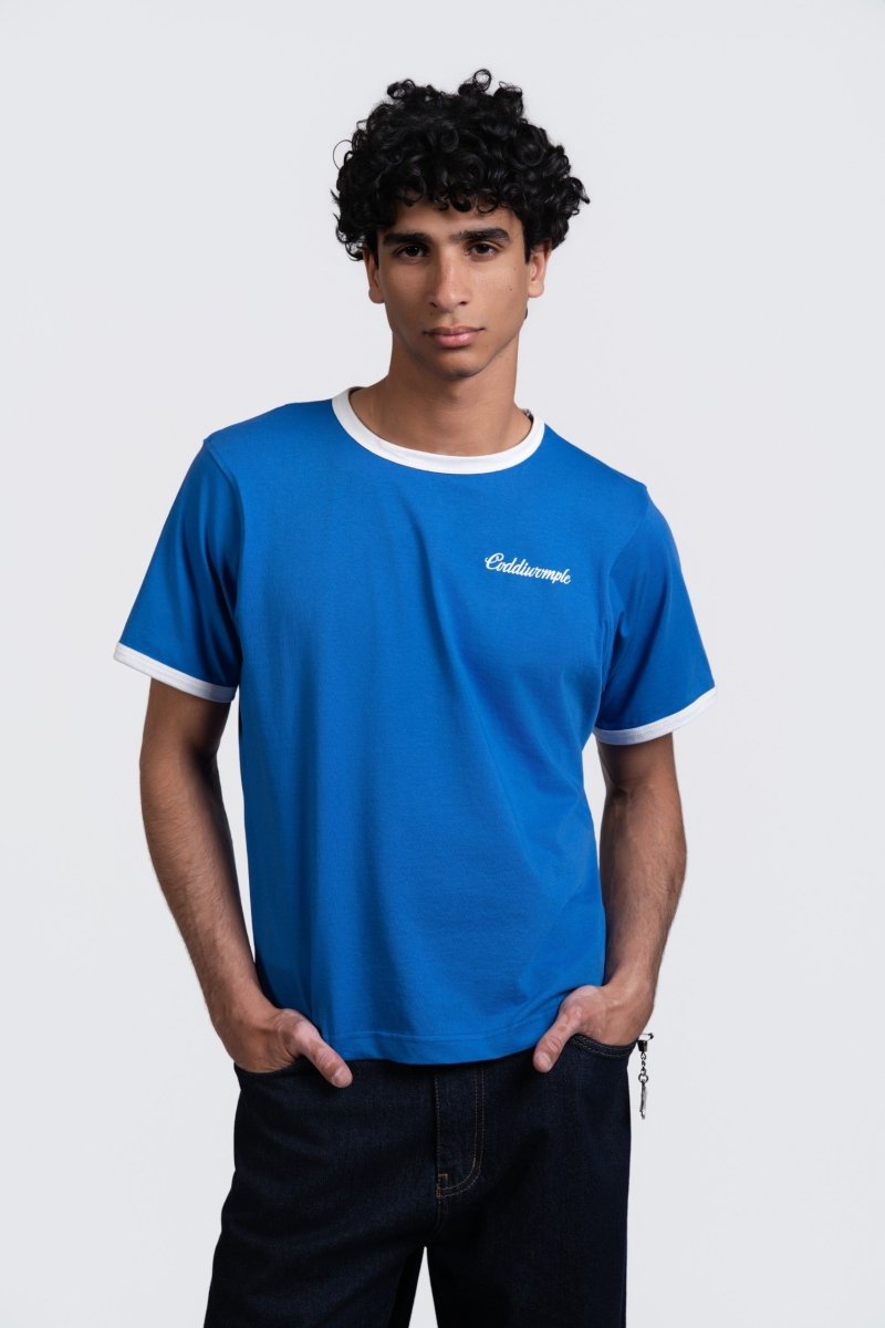 ROYAL BLUE RINGER TEE - CODDIWOMPLE