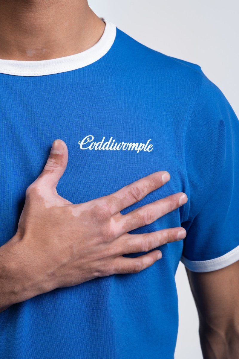 ROYAL BLUE RINGER TEE - CODDIWOMPLE