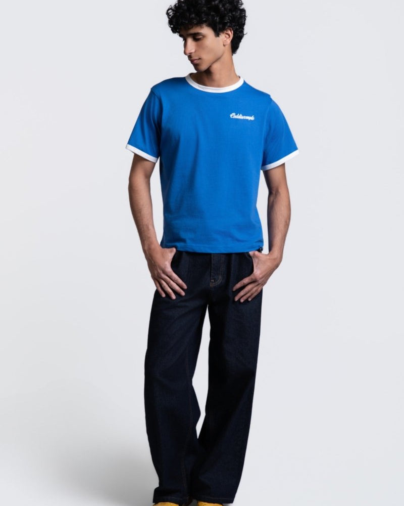 ROYAL BLUE RINGER TEE - CODDIWOMPLE