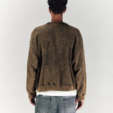RUST BROWN CREWNECK - CODDIWOMPLE