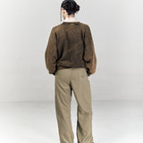 RUST BROWN CREWNECK - CODDIWOMPLE