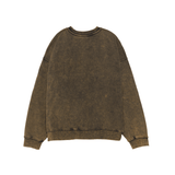 RUST BROWN CREWNECK - CODDIWOMPLE