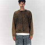 RUST BROWN CREWNECK - CODDIWOMPLE