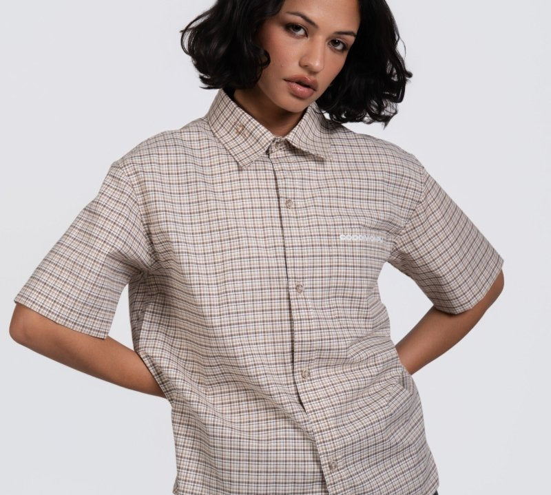 SANDSTONE BEIGE SHIRT - CODDIWOMPLE