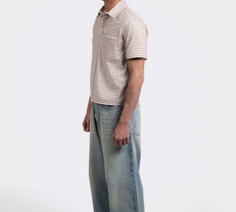 SANDSTONE BEIGE SHIRT - CODDIWOMPLE