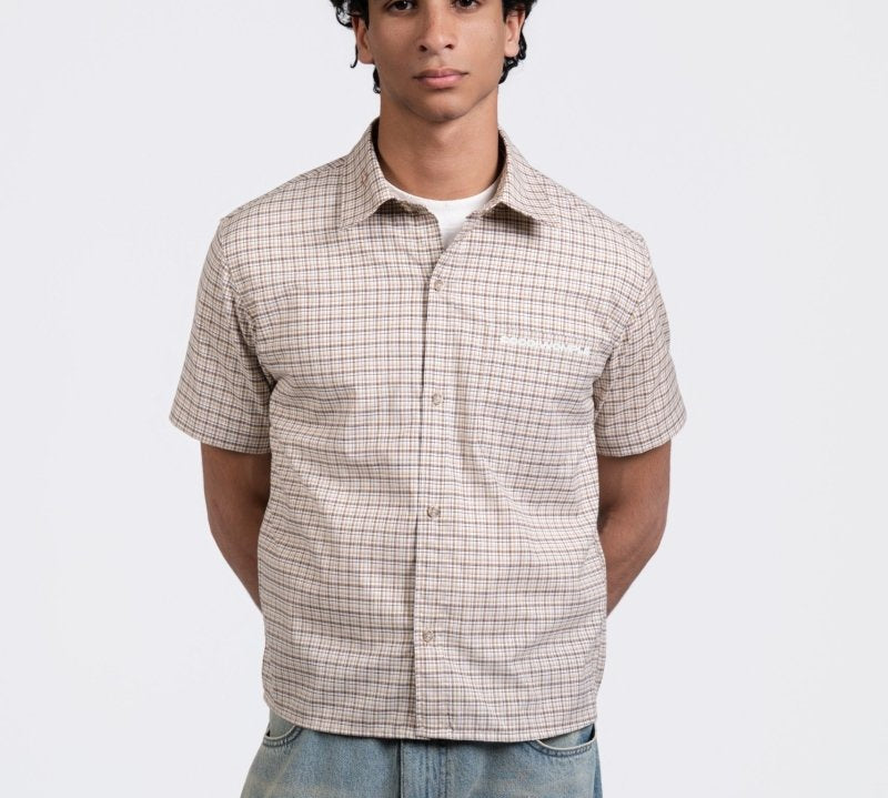 SANDSTONE BEIGE SHIRT - CODDIWOMPLE
