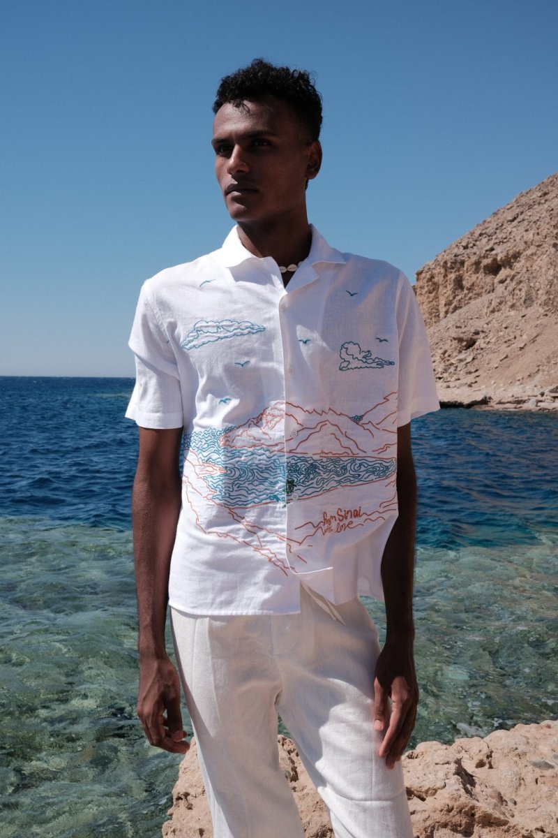 SINAI LINEN SHIRT - CODDIWOMPLE