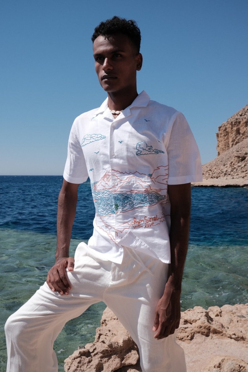 SINAI LINEN SHIRT - CODDIWOMPLE