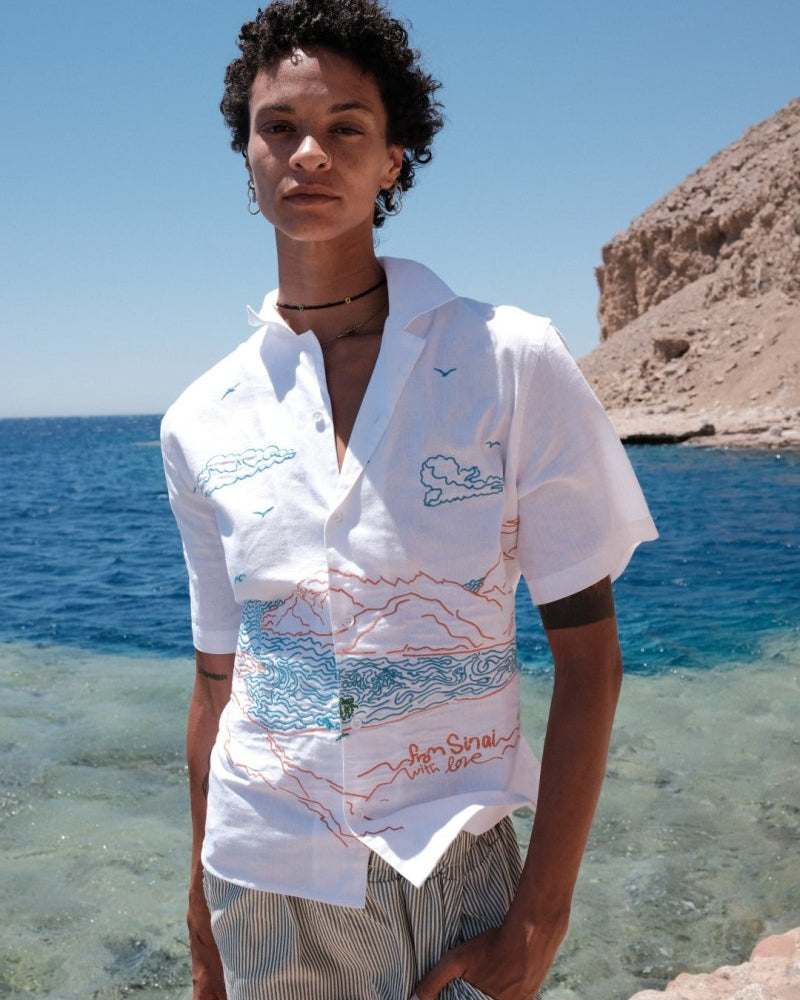 SINAI LINEN SHIRT - CODDIWOMPLE