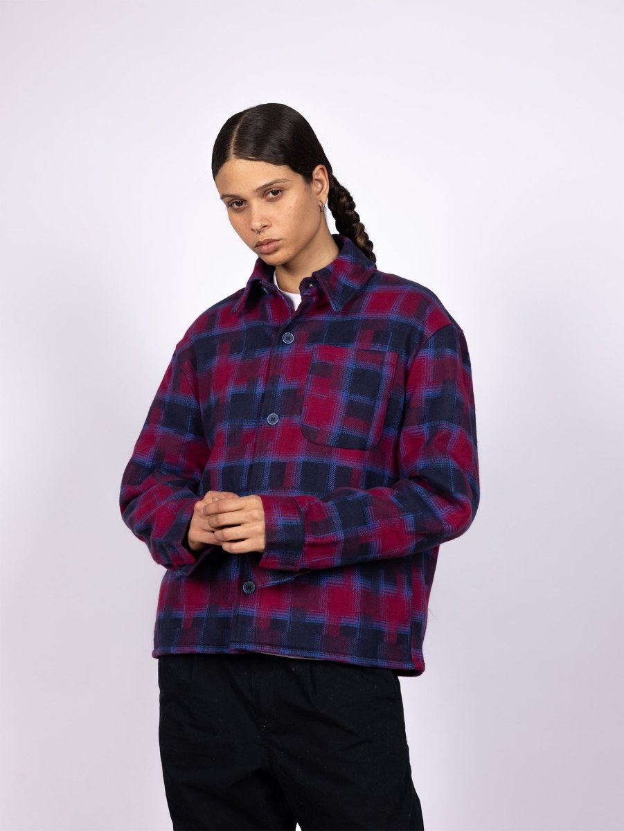 SIREN PLAID FLANNEL SHIRT - CODDIWOMPLE