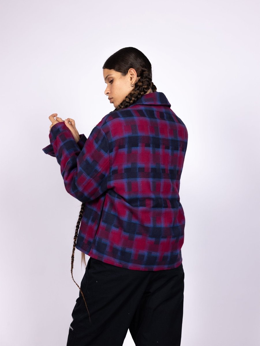 SIREN PLAID FLANNEL SHIRT - CODDIWOMPLE