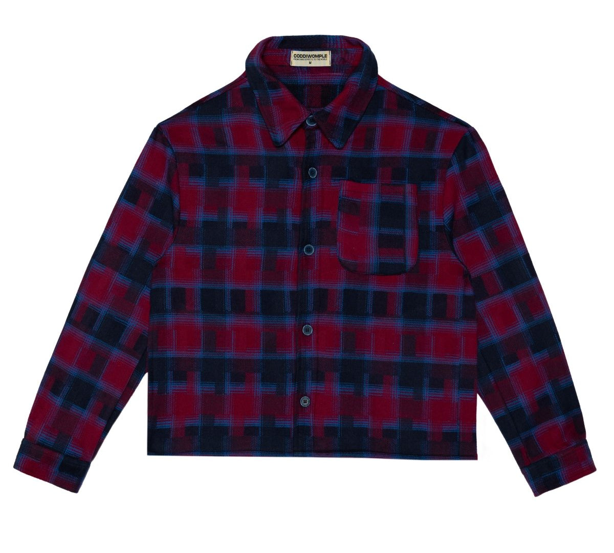 SIREN PLAID FLANNEL SHIRT - CODDIWOMPLE