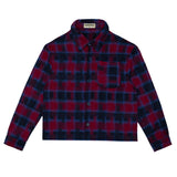 SIREN PLAID FLANNEL SHIRT - CODDIWOMPLE