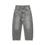 STAINED BAGGY JEANS - CODDIWOMPLE