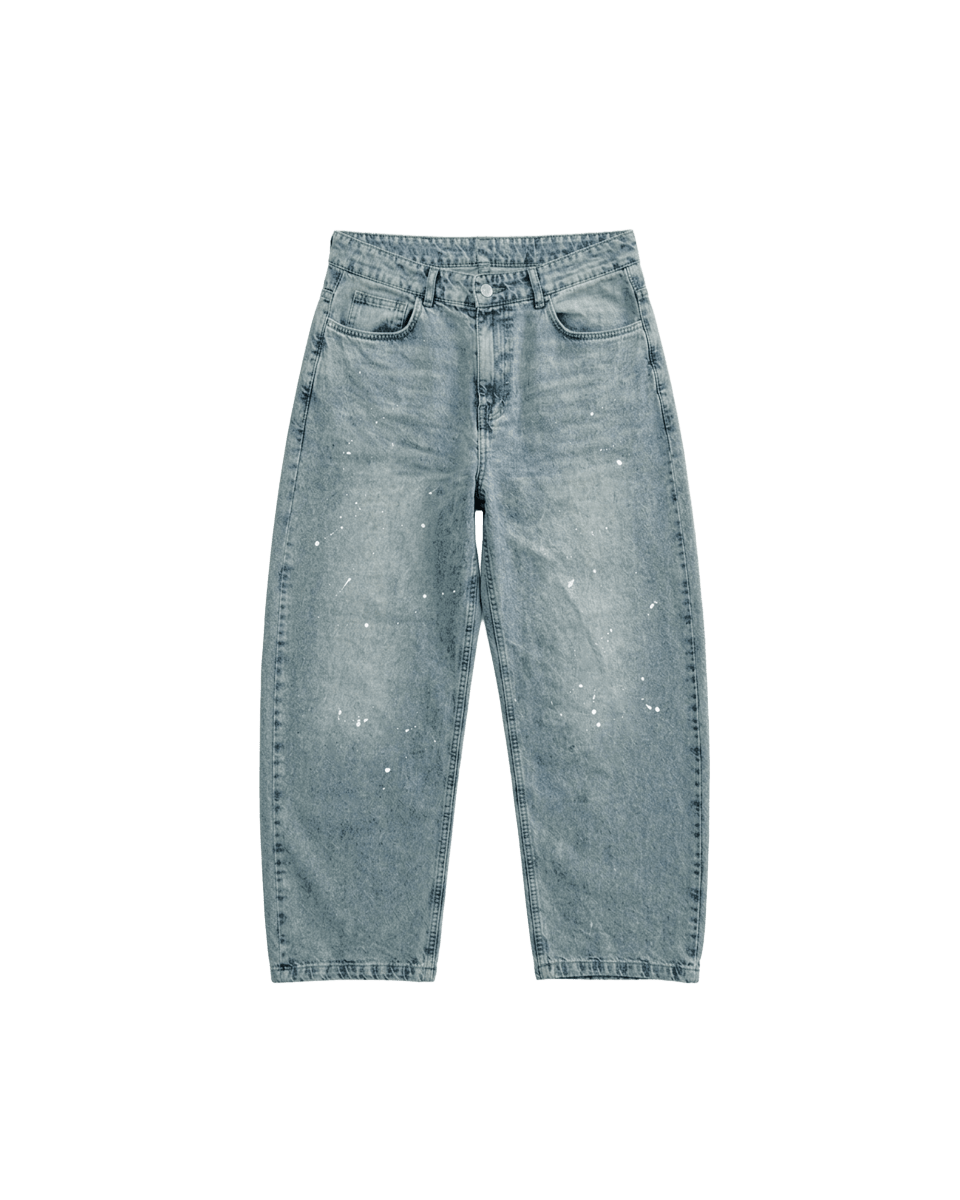 STAINED BAGGY JEANS - CODDIWOMPLE
