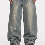 STAINED BAGGY JEANS - CODDIWOMPLE