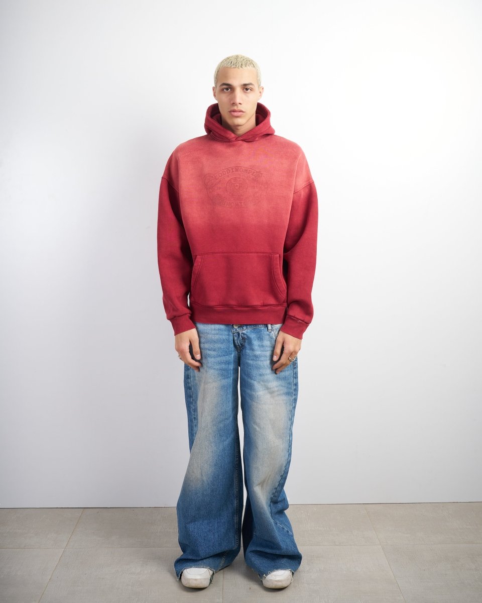 STAMP WASHED HOODIE - CODDIWOMPLE