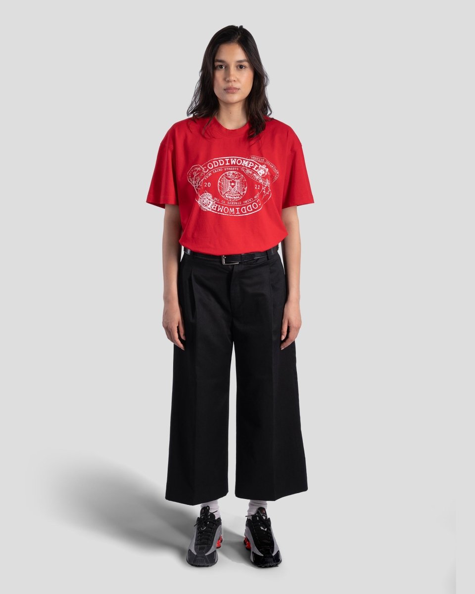 STAMPS RED TEE - CODDIWOMPLE