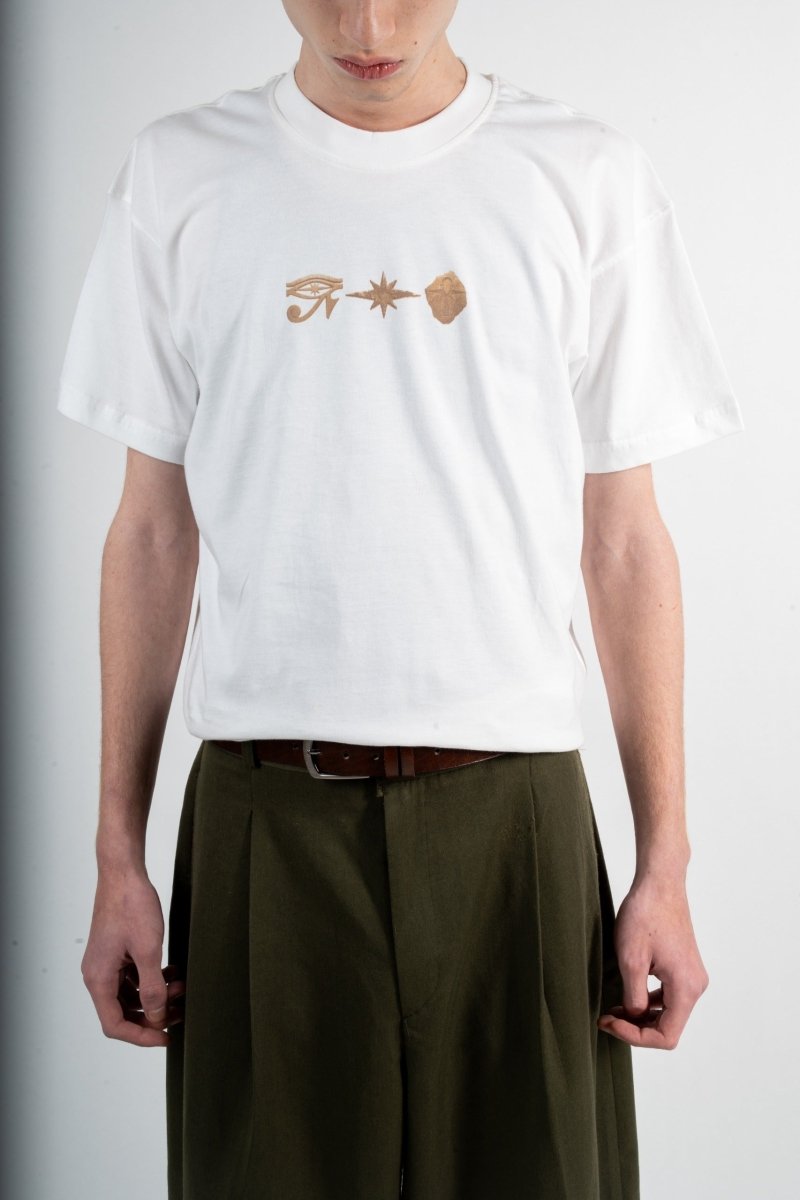 STONE WHITE TEE - CODDIWOMPLE