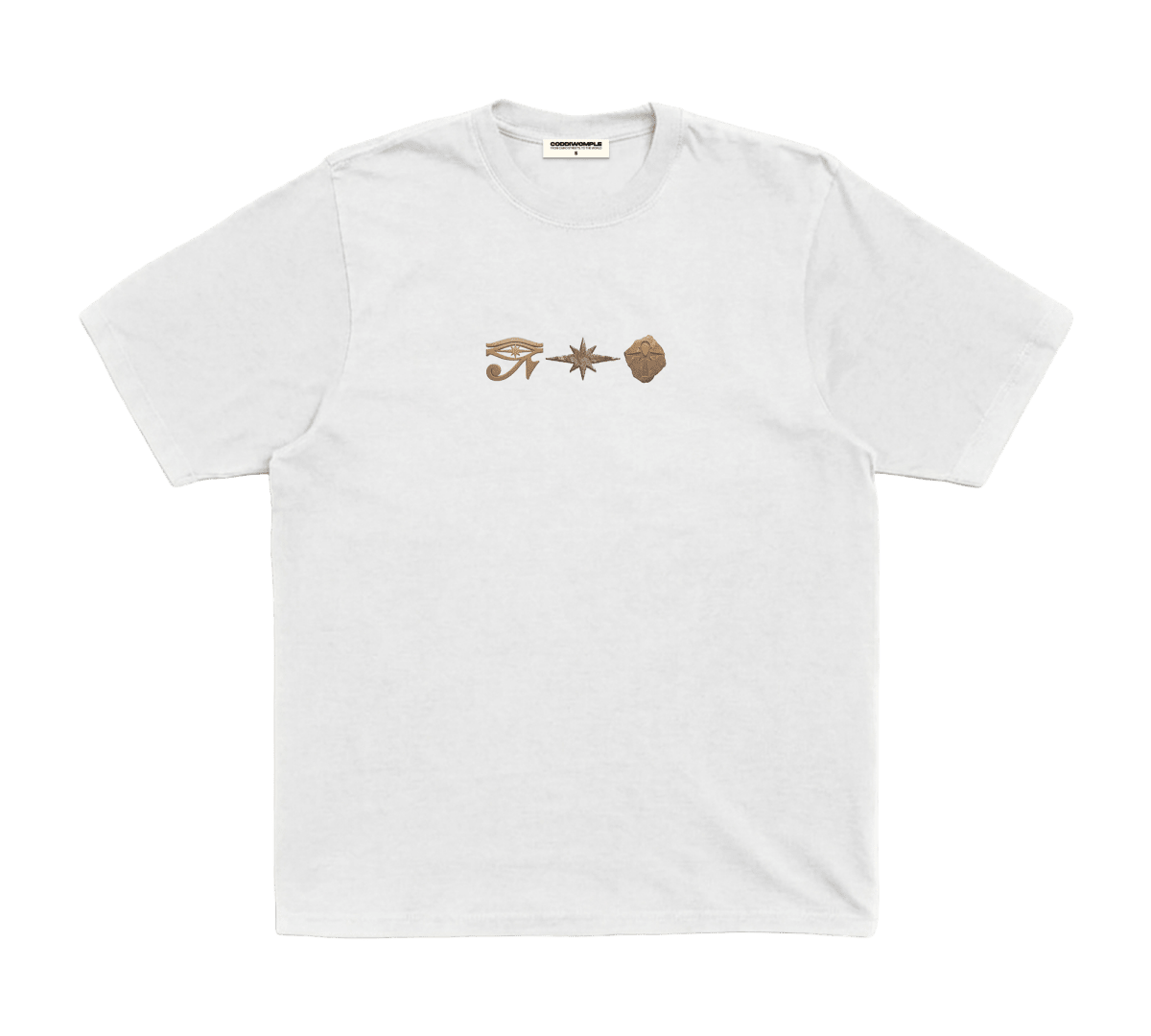 STONE WHITE TEE - CODDIWOMPLE