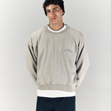 SUNFADED SILVER CREWNECK - CODDIWOMPLE