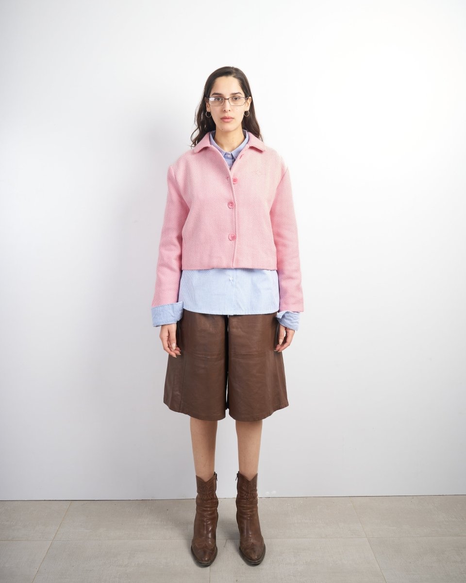 SURGE PINK WOMEN FLANNEL JACKET - CODDIWOMPLE