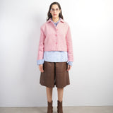 SURGE PINK WOMEN FLANNEL JACKET - CODDIWOMPLE