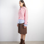 SURGE PINK WOMEN FLANNEL JACKET - CODDIWOMPLE
