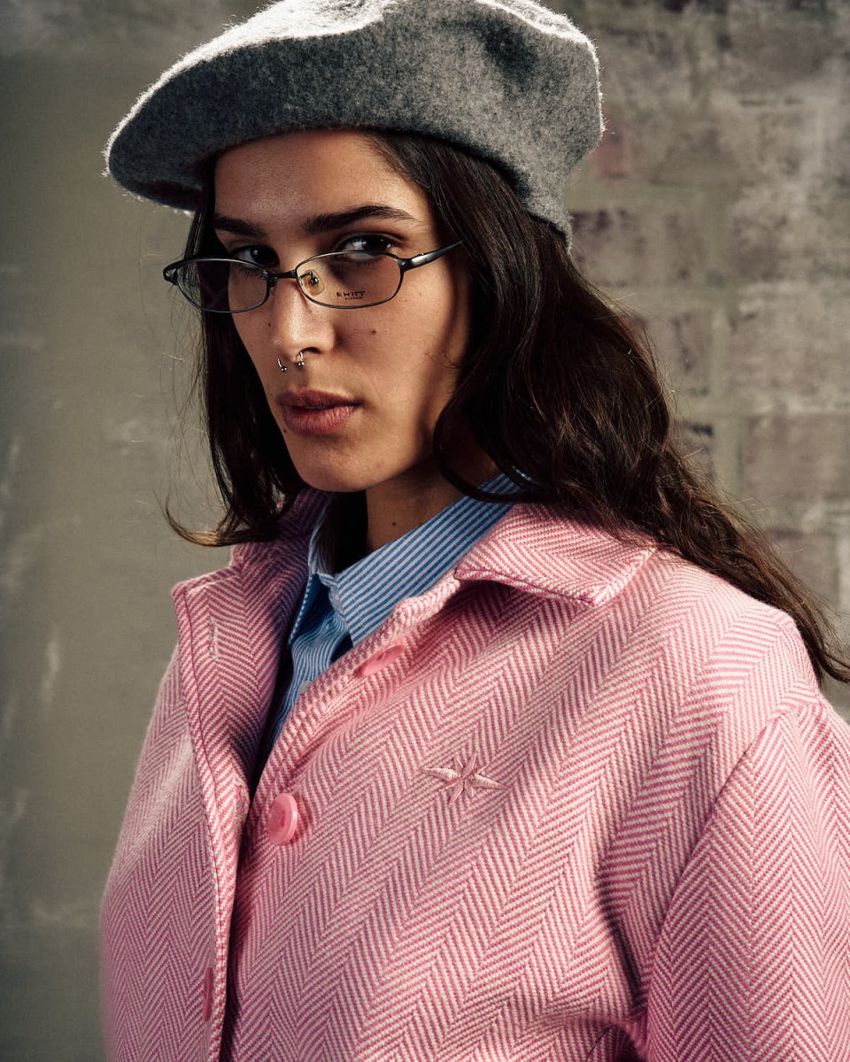 SURGE PINK WOMEN FLANNEL JACKET - CODDIWOMPLE