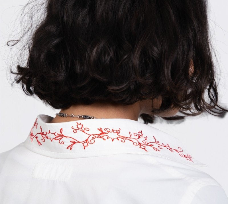 VINES WOMEN FITTED SHIRT - CODDIWOMPLE