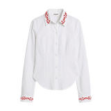 VINES WOMEN FITTED SHIRT - CODDIWOMPLE