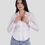 VINES WOMEN FITTED SHIRT - CODDIWOMPLE