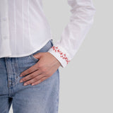 VINES WOMEN FITTED SHIRT - CODDIWOMPLE